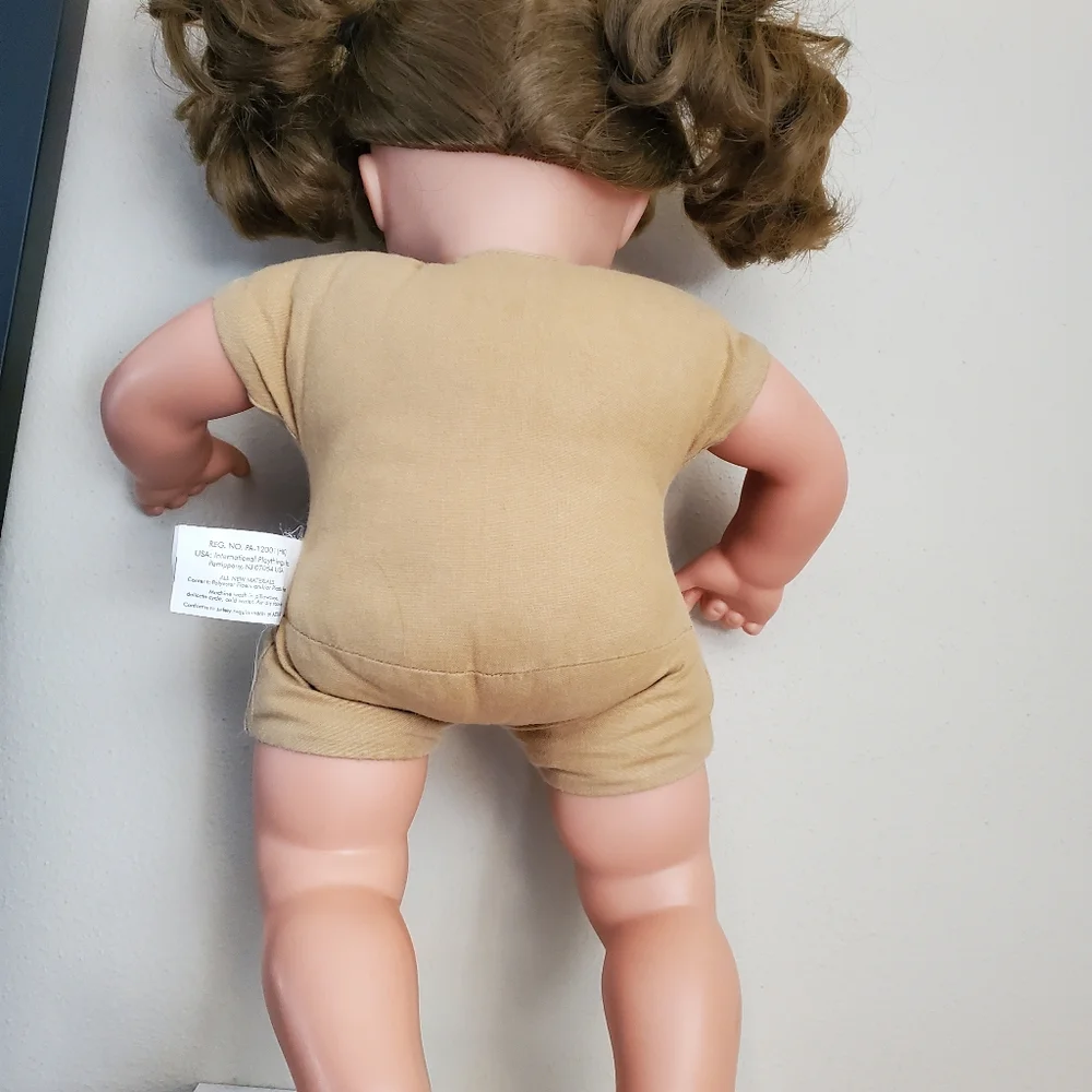 Gotz Doll Brown Hair Pigtails 16